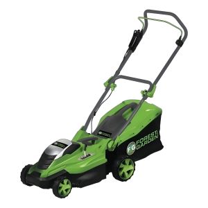 Cortadora De Pasto Eléctrica Forest & Garden Cp 636 Con Bolsa Recolectora De 1.6 Kw Y Color Verde