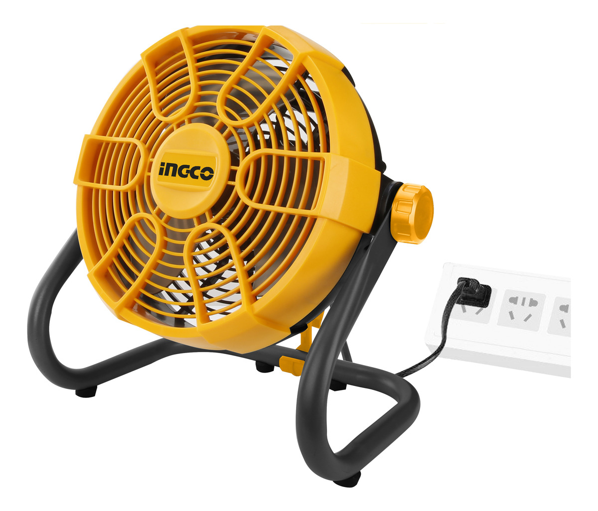 Ventilador Camping Obra A Bateria Ingco Cfali2002