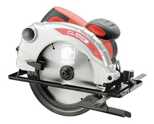 Equus Eq8505 Sierra Circular 7 1/4 1400w Profesional Color Rojo Frecuencia 1400