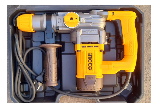 Rotomartillo 1050w 4,5j Sds Plus 3800bpm Ingco Rh10506 Color Amarillo Frecuencia 50 Hz/60 Hz - Imagen 4