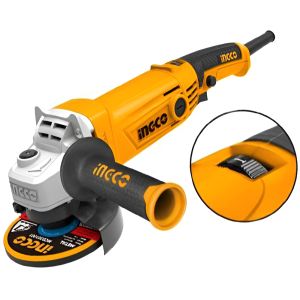 Amoladora Angular Velocidad Variable 1010w Esmeril Cortadora Color Amarillo