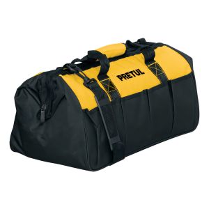 Maletin Porta Herramientas Bolso Pretul Male-18p Largo 45 Cm Color Negro