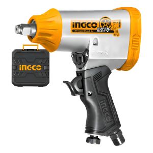 Llave De Impacto Neumatica 1/2 312nm Ingco Aiw12312 Color Amarillo