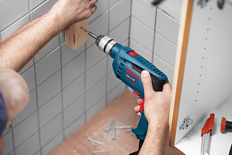 Taladro Percutor Atornillador Eléctrico De 10mm Bosch Gsb 450 450w + 0 Baterías De 0mah + Accesorio Con Caja De Cartón 50hz - Imagen 3