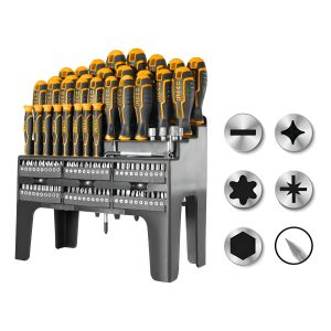 Set X 100 Destornilladores Surtidos Ingco Hksd10028