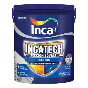 Membrana Liquida Inca Incatech Impermeabilizante 20kg Color Teja