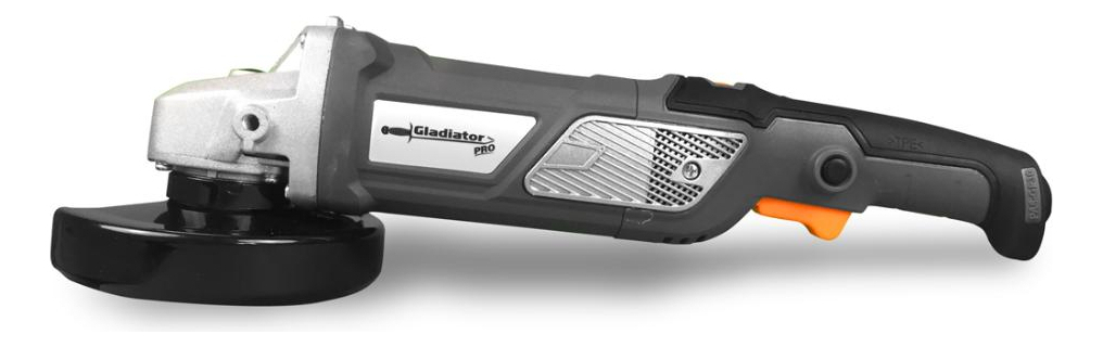 Amoladora Angular Gladiator Pro Aa 825 De 50 hz/60 hz Color Gris 1200 w 220 v