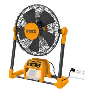 Ventilador O 30cm A Bateria Litio 20v Y 220v Ingco Cfali2001