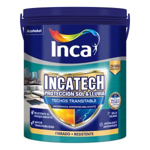 Incatech Fibrado Membrana Líquida Impermeabilizante Inca 20k