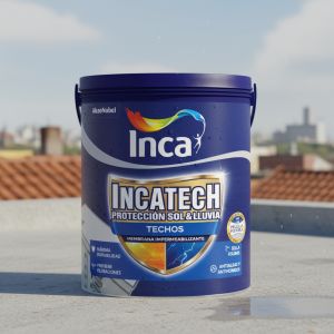 Membrana Liquida Inca Incatech Impermeabilizante 20kg Color Teja