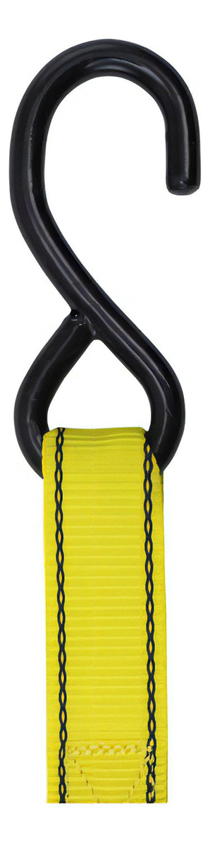 Cincha Cinta Amarre 2 Unidades 2 M X 25mm 408 Kg Crossmaster Color Amarillo - Imagen 2