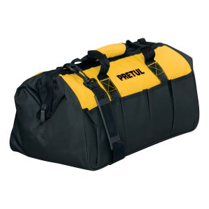 Maletin Porta Herramientas Bolso Pretul Male-18p Largo 45 Cm Color Negro