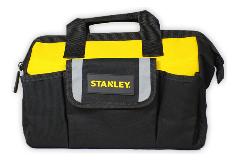 Stanley Stst512114 - Bolsa Para Herramientas (12 Bolsillos), Color Negro Y Amarillo - Imagen 2