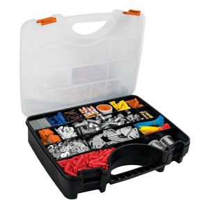 Caja Organizador Plastico B.plas 43x32x9cm Truper Ferreplus Color Negro