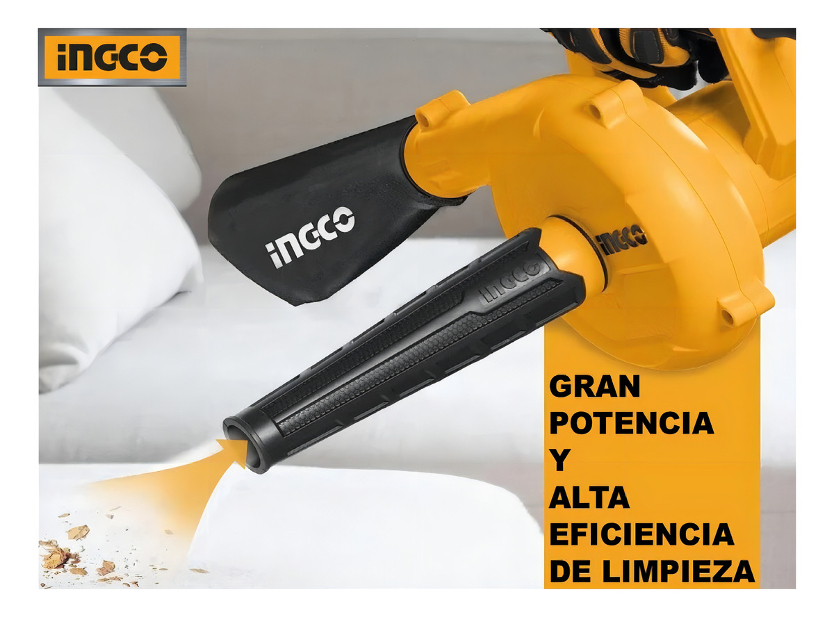 Sopladora Aspiradora Ingco 400w Ab4018 - Imagen 8