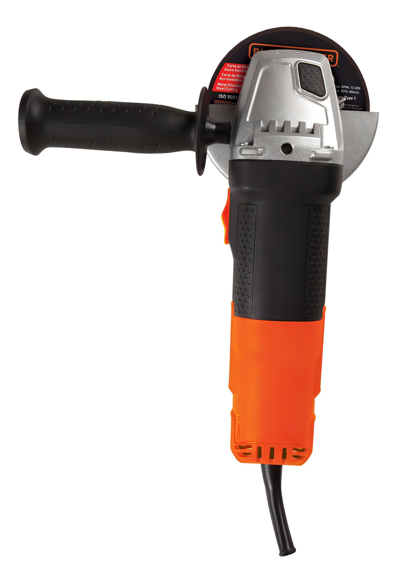 Miniamoladora Angular Black+decker G720n Color Naranja 820 w 220 v + Accesorio