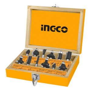 Ff Kit 12 Fresas Ingco 6 Mm Trompo Router Fresadora Akrt1201