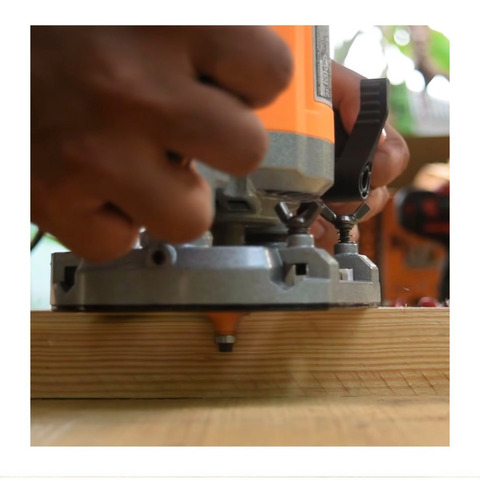 Ruteadora Fresadora 1/4'' 1200w Madera Industrial Ingco - Imagen 2