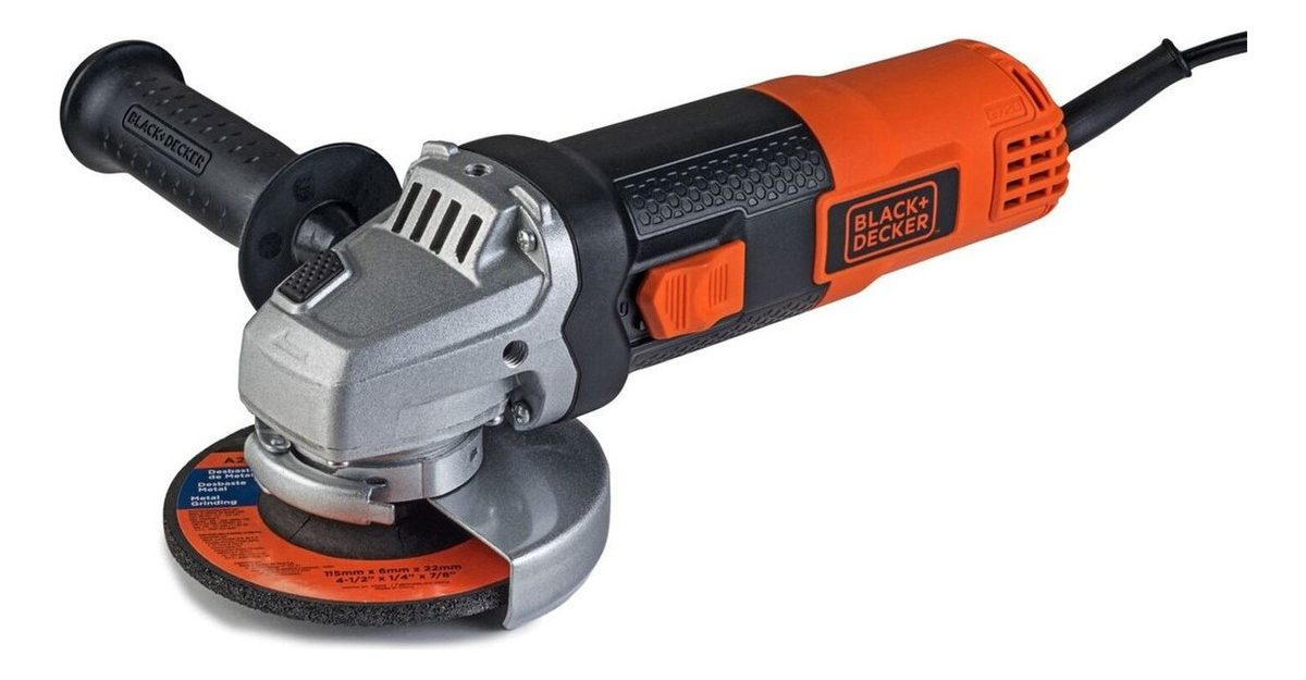 Amoladora Angular Black And Decker 4 1/2 - 115mm - 820w - Modelo G720n, Con Disco Desbaste - Imagen 2