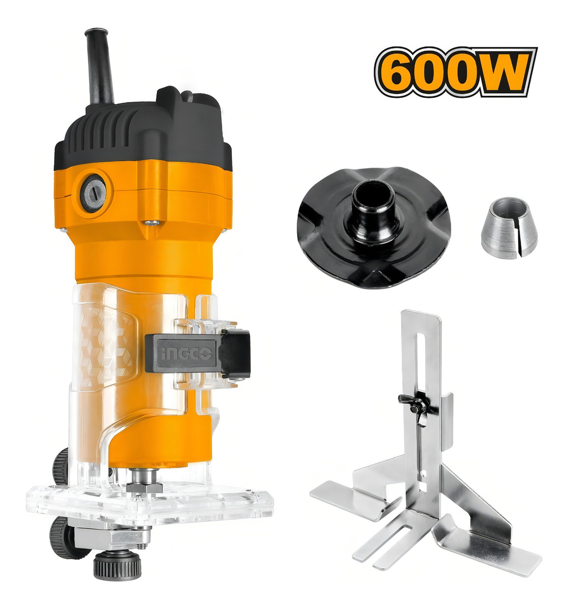 Ruteadora Fresadora 1/4'' 1200w Madera Industrial Ingco - Imagen 8