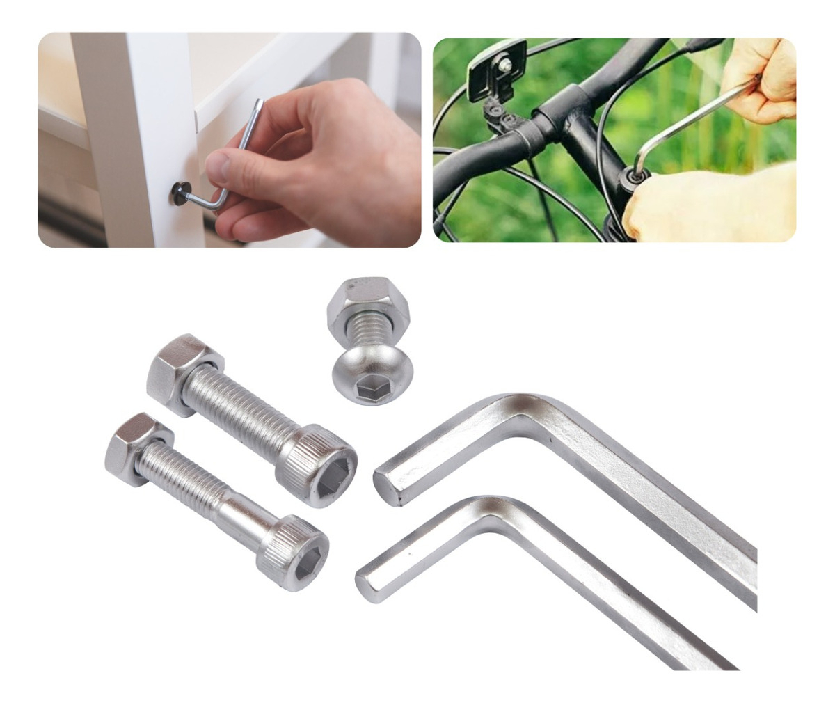 Llaves Allen Truper Juego 30 Piezas Estuche Plástico All-30 Color Cromado - Imagen 7