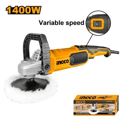 Lustra Pulidora 1400w Vel Regulable Ingco Ap140016 - Imagen 2