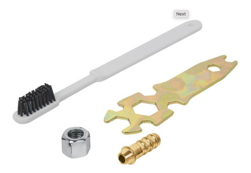 Pistola Para Pintar Alta Presion Aluminio Vaso 1l Truper Color Plateado - Imagen 4