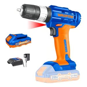 Taladro C/ Percutor Atornillador P20s Wadfow Wcdp521 Color Azul