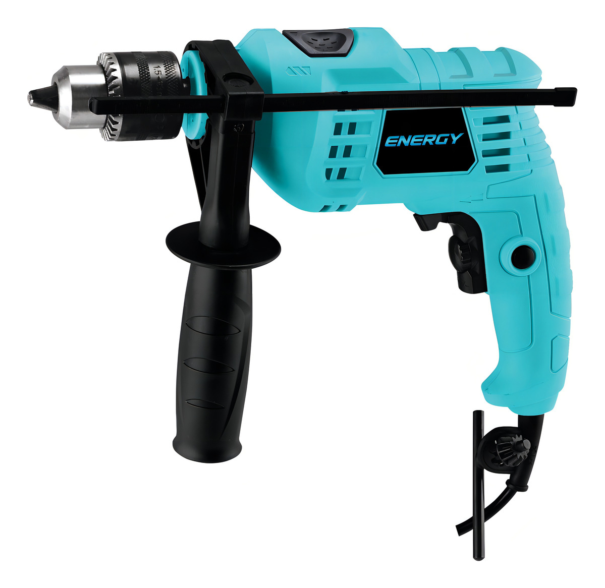 Taladro En Kit Con Maletín 550 Watts Energy Id13/2/220k Color Turquesa Frecuencia 50 Hz