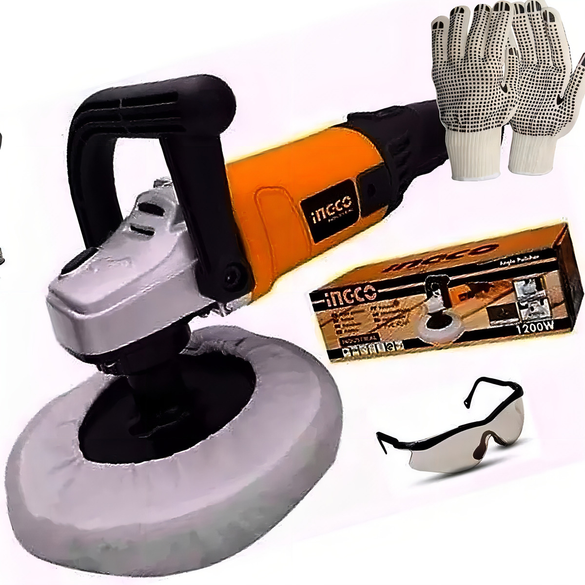 Pulidora Industrial 1400w Ingco Ap14008 - Imagen 5