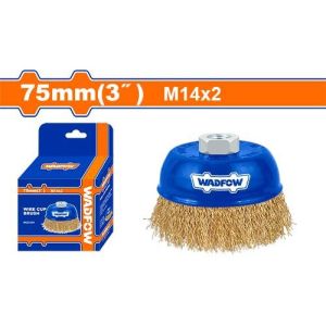 Cepillo Copa 75mm Wadfow Wce1401 - Smf Color Azul