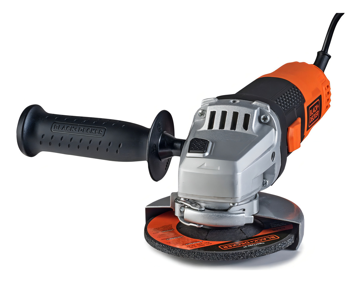 Amoladora Angular Black And Decker 4 1/2 - 115mm - 820w - Modelo G720n, Con Disco Desbaste - Imagen 4