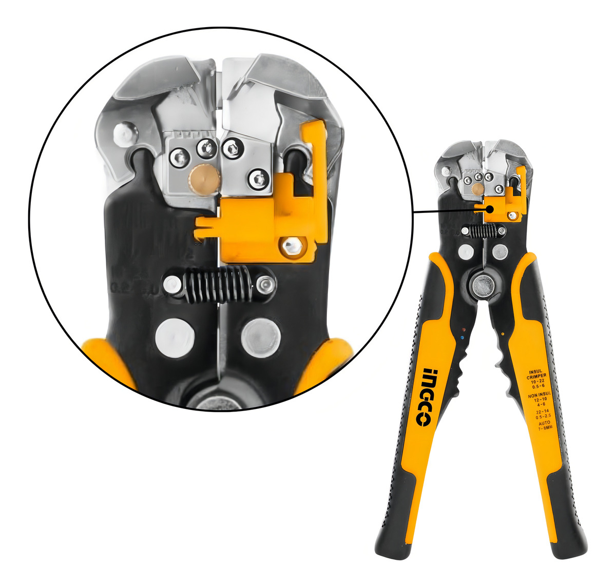 Pinza Pela Cable Pro Automatica Ingco - Imagen 10