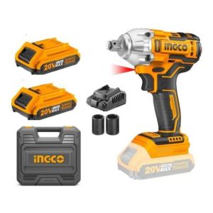 Llave De Impacto 1/2 PuLG Bateria 20v Ingco Ciwli2038