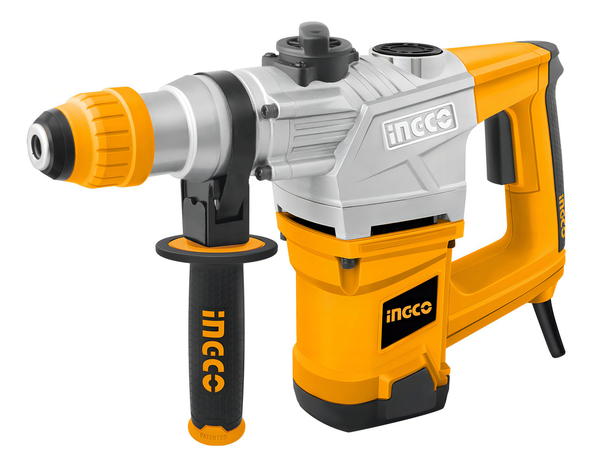 Ff Rotomartillo Sds Plus Ingco Rh12008 1250w 850rpm 5 Joule Color Amarillo Frecuencia 50 Hz/60 Hz