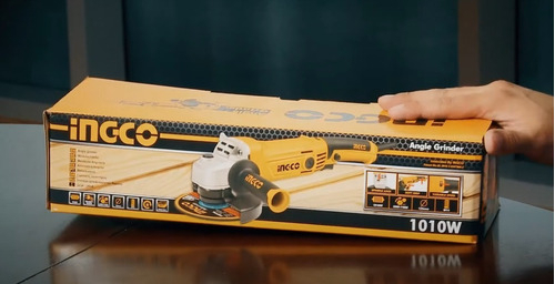 Amoladora Angular Velocidad Variable 1010w Esmeril Cortadora Color Amarillo - Imagen 3