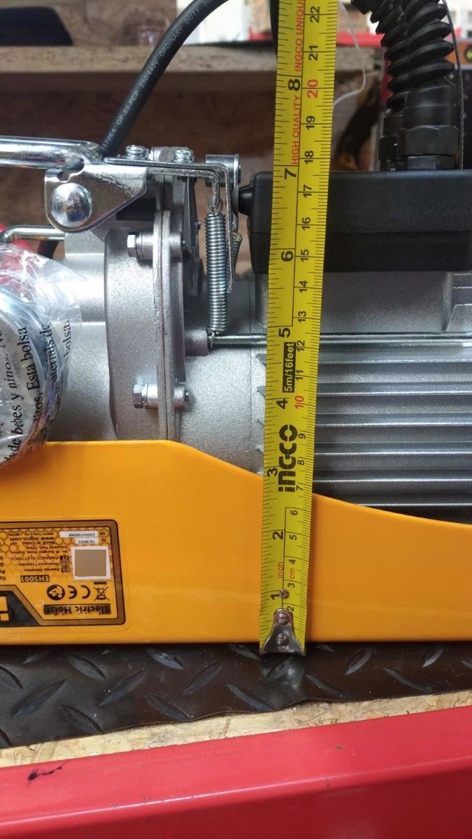 Aparejo Electrico 500kg 900w Ingco Eh5001 - Imagen 3