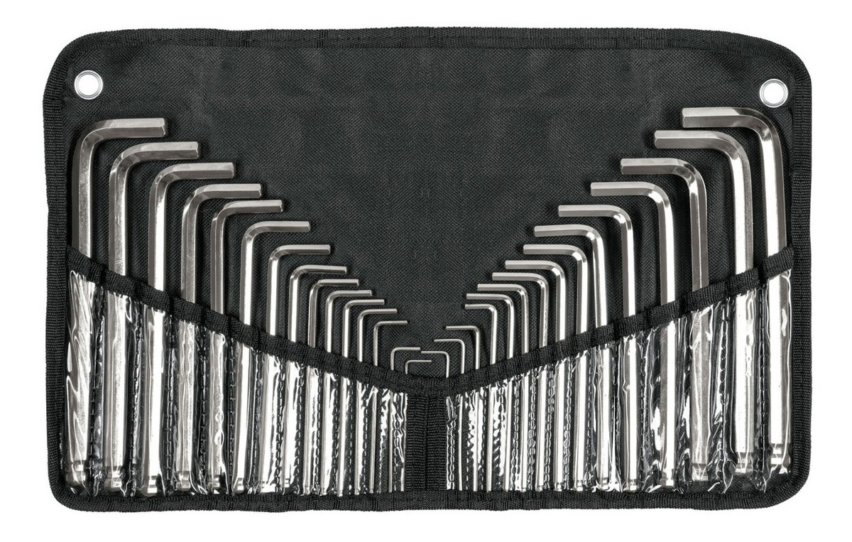 Llaves Allen Truper Juego 30 Piezas Estuche Plástico All-30 Color Cromado - Imagen 2