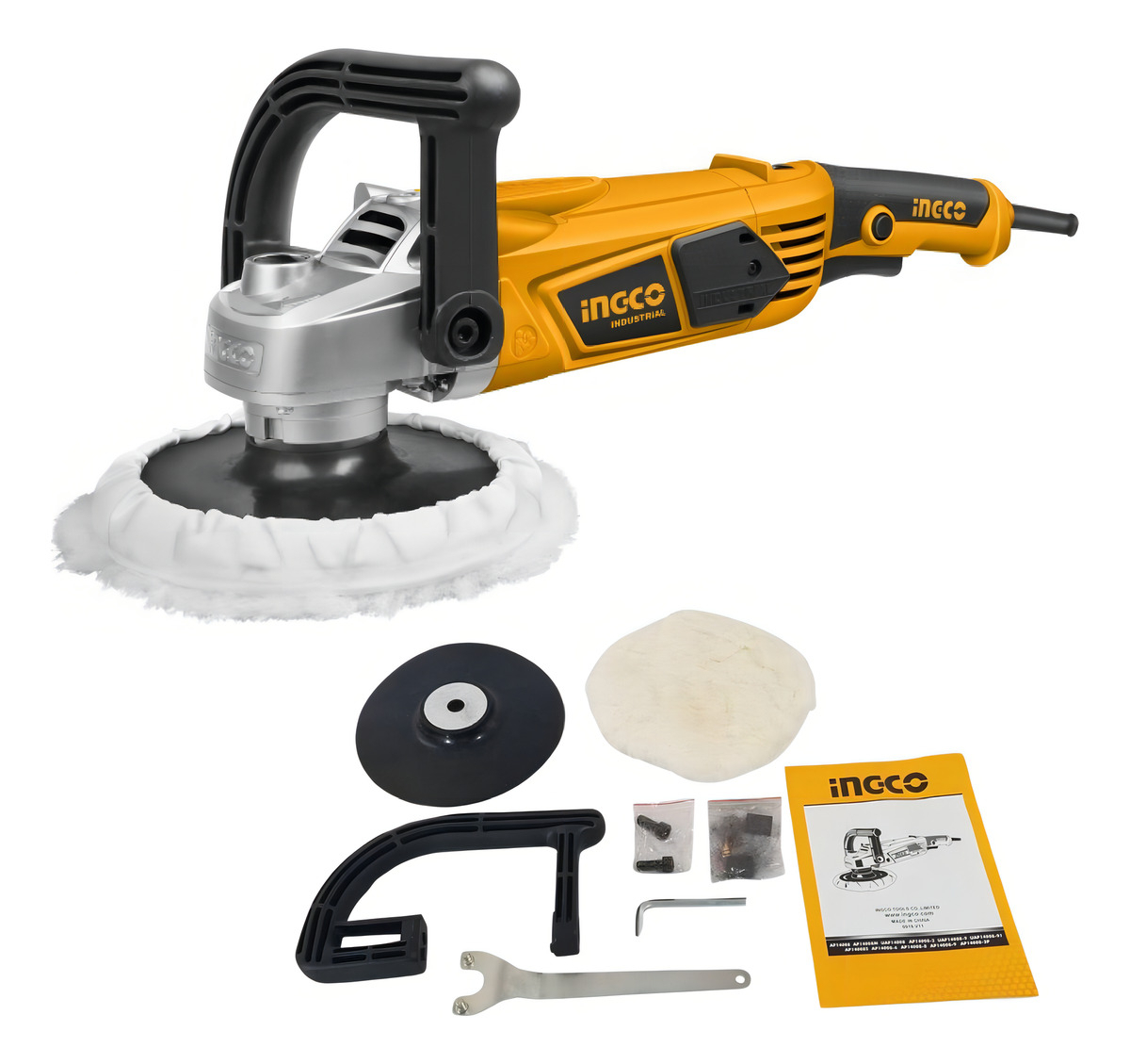 Pulidora Industrial 1400w Ingco Ap14008 - Imagen 2