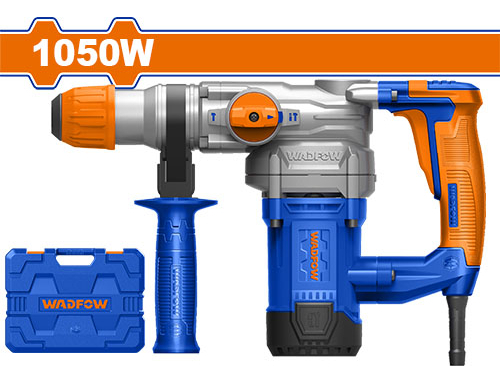 Rotomartillo Wadfow 1050w 4.5j Sds Plus + Maleta Color Azul - Imagen 5