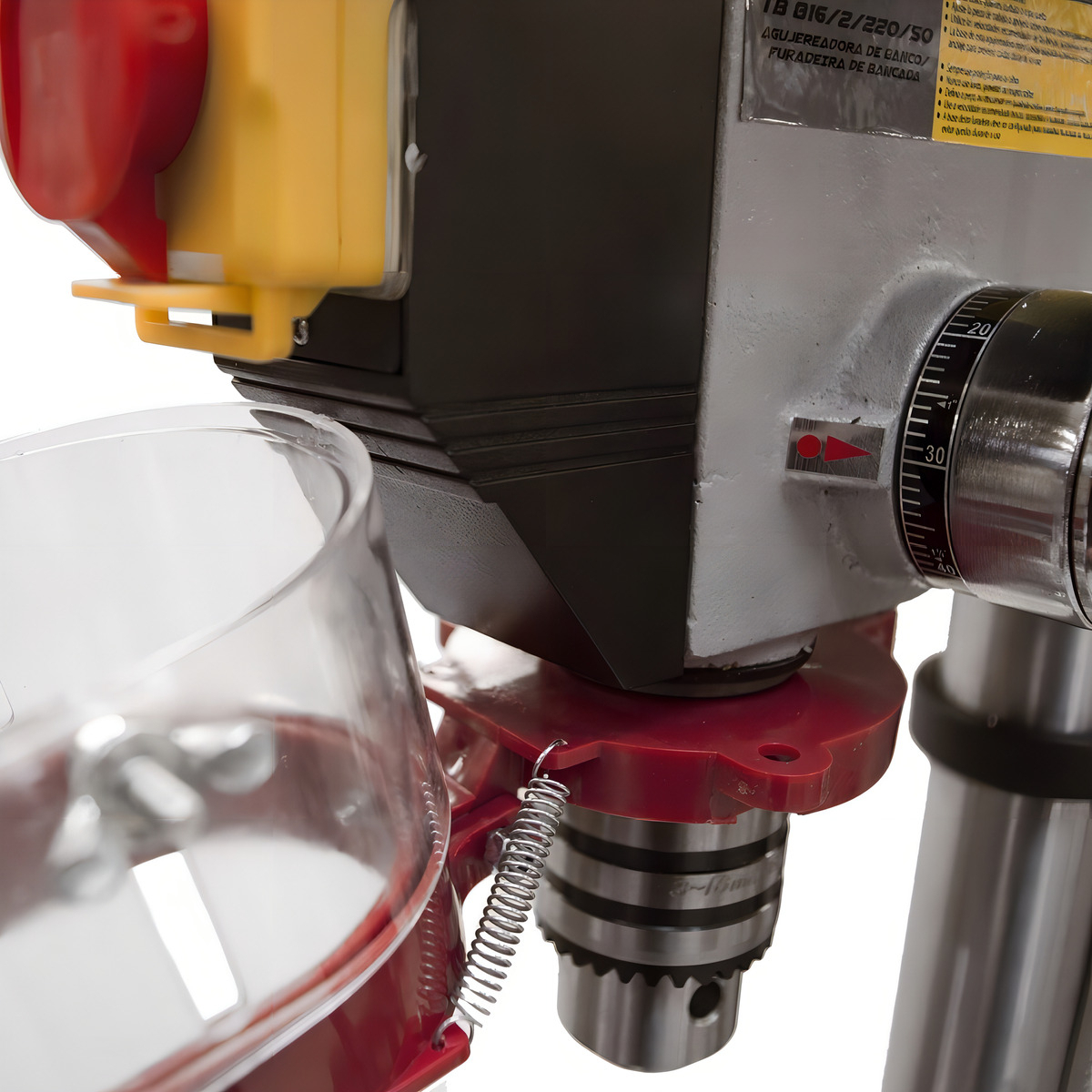 Taladro De Banco Gladiator Pro 13mm 250w Tb713/1/220/50 Color Gris - Imagen 3