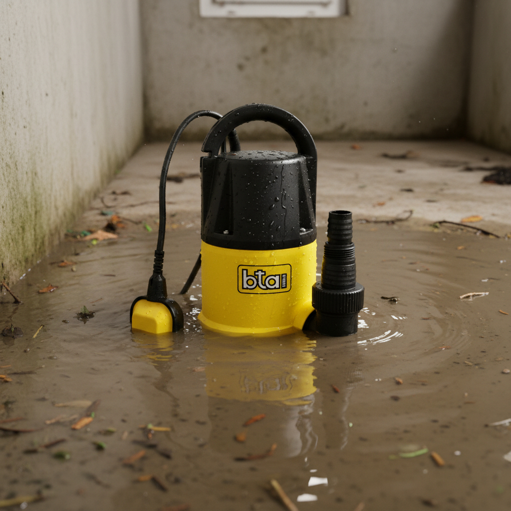 Bomba Sumergible De Desagote Bta Tools 195070 200 L/min 550w - Imagen 3