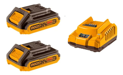 Combo Cortacesped - Orilladora + Soplador Inalámbrico 20v Amarillo - Imagen 3