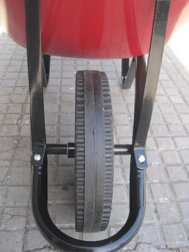 Carretilla Equus Rueda Maciza + Pala De Regalo! - Mara Rojo - Imagen 7