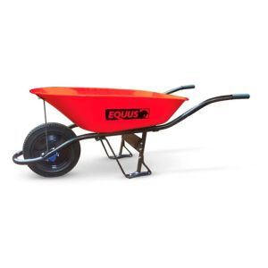 Carretilla Equus Rueda Maciza Rojo
