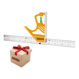 Escuadra Combinada Hsr530255 Magnetica Ingco + Regalo
