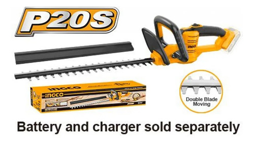 Corta Cerco Ingco Chtli20018 P20s Ingco Naranja - Imagen 2