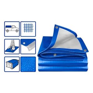 Lona 6x8 Mt Azul 110gr/m2 Wadfow Wtq1868 Mara  Azul