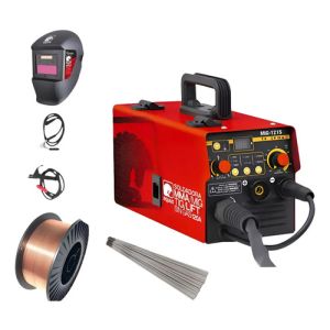 Soldadora Equus Flux Mig 120a +electrodos +mascara +alambre Rojo