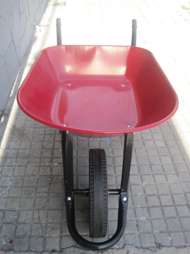 Carretilla Equus Rueda Maciza + Pala De Regalo! - Mara Rojo - Imagen 5